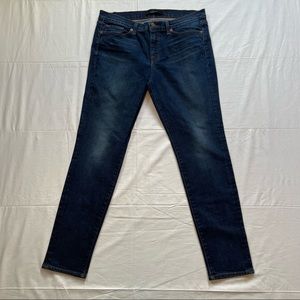 31x31 J Brand League Skinny Jeans Dark Wash Denim